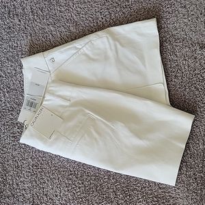 Calvin Klein white shorts